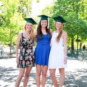 Band of Gypsies black Floral Sleeveless Dress